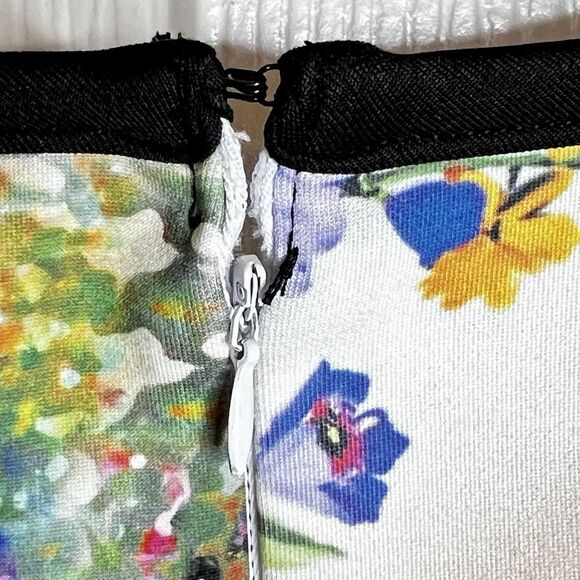 Ninety Wearable Art Sheath Dress Size 1X Sleeveless Lightweight Multicolor - Picture 5 of 8